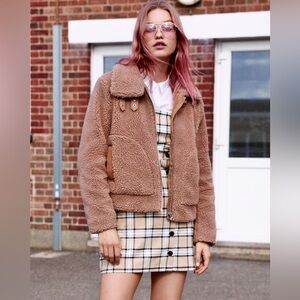 H&M Divided Teddy Jacket